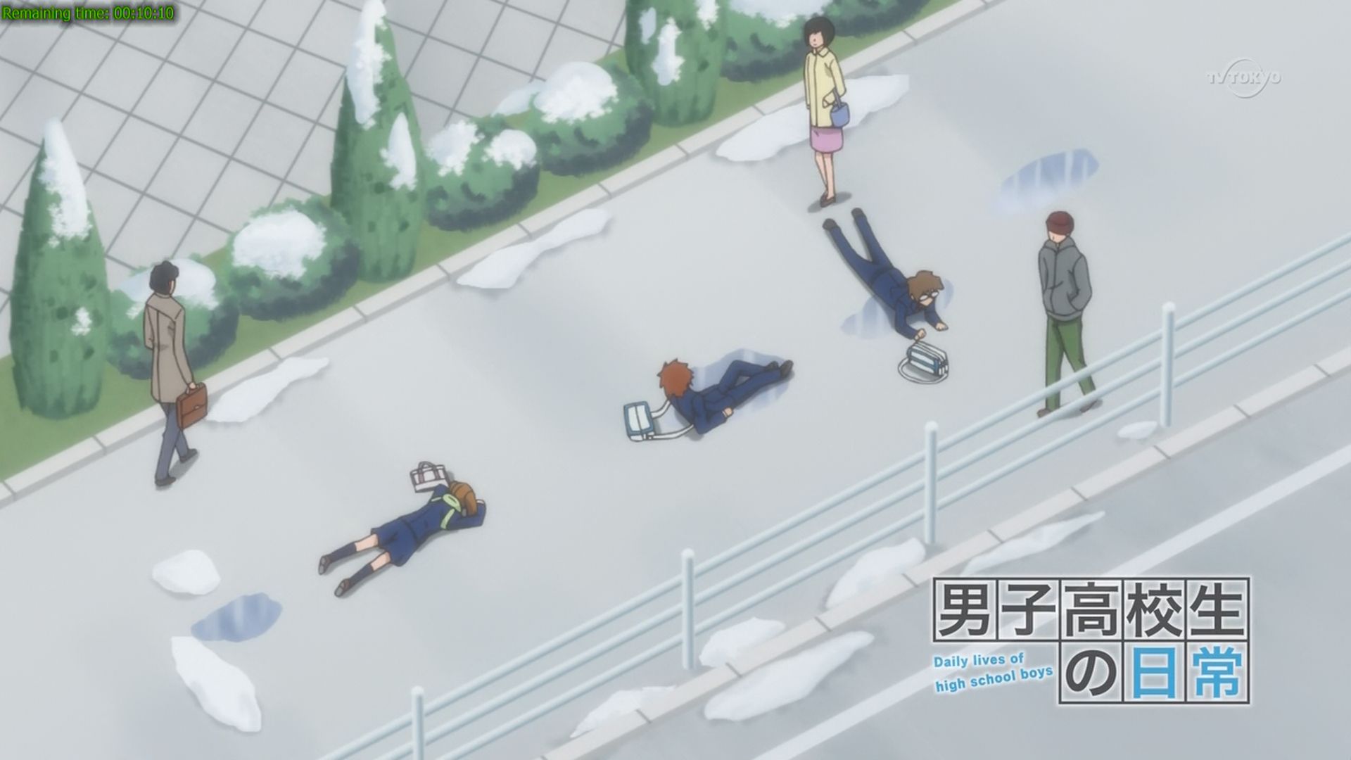 Want to know how those three characters ends up on the ground? Watch this seriesd then!